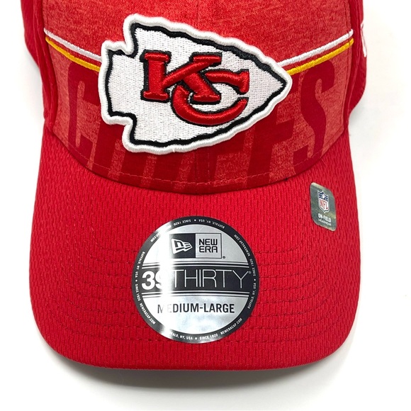 39THIRTY NEW ERA Hat NFL Kansas City Chiefs KC Adult SIZE M/L 2023 Training Camp - Picture 2 of 10